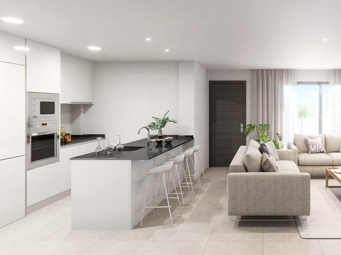 Appartement in San Pedro del Pinatar_VJBL_nw_keuken