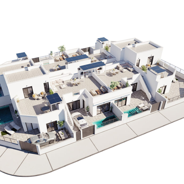 Schakelvilla Roldan_Costa Calida_AMIII_overzicht