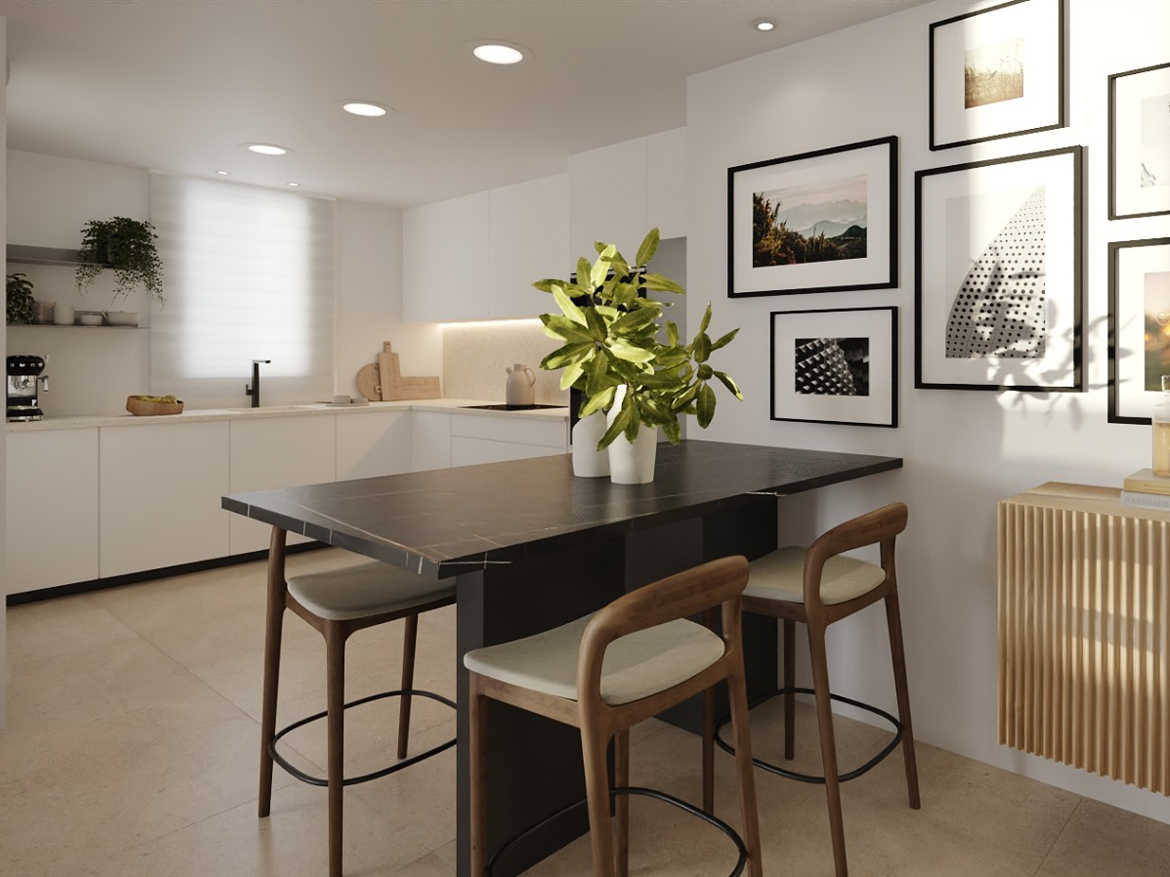 Appartement in San Pedro del Pinatar_Hmslx_3slk_keuken