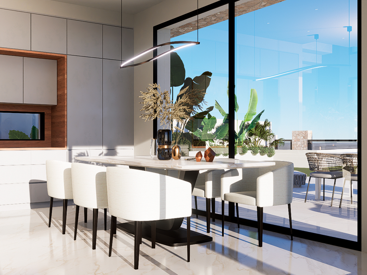 Villa in Finestrat_lblux_eethoek