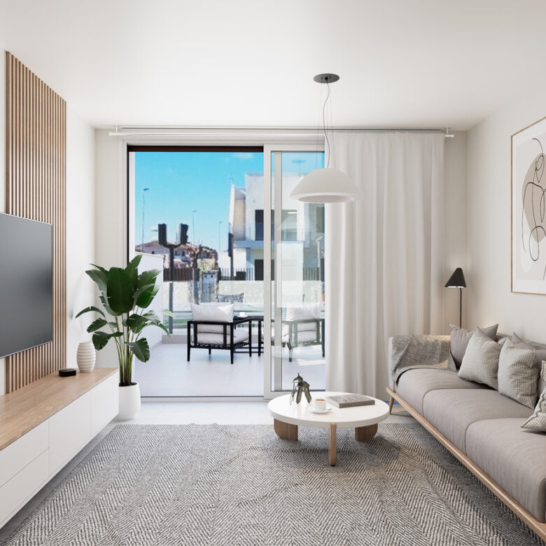 Appartement begane grond in Torre de la Horadada_znvtw_woonkamer