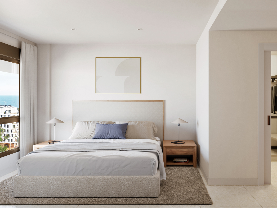 Appartement in Villajoyosa_rorz_slaapkamer