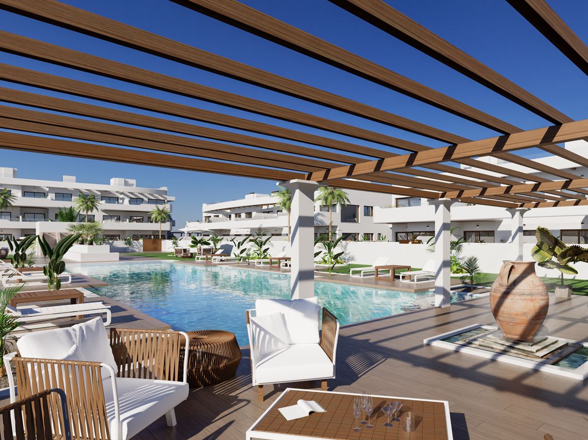 Appartement in Los Alcazares_gvlas_zwembad