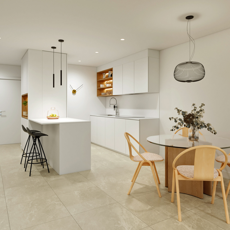 Appartement in Pilar de la Horadada_BSCresII_slaapkamer_keuken