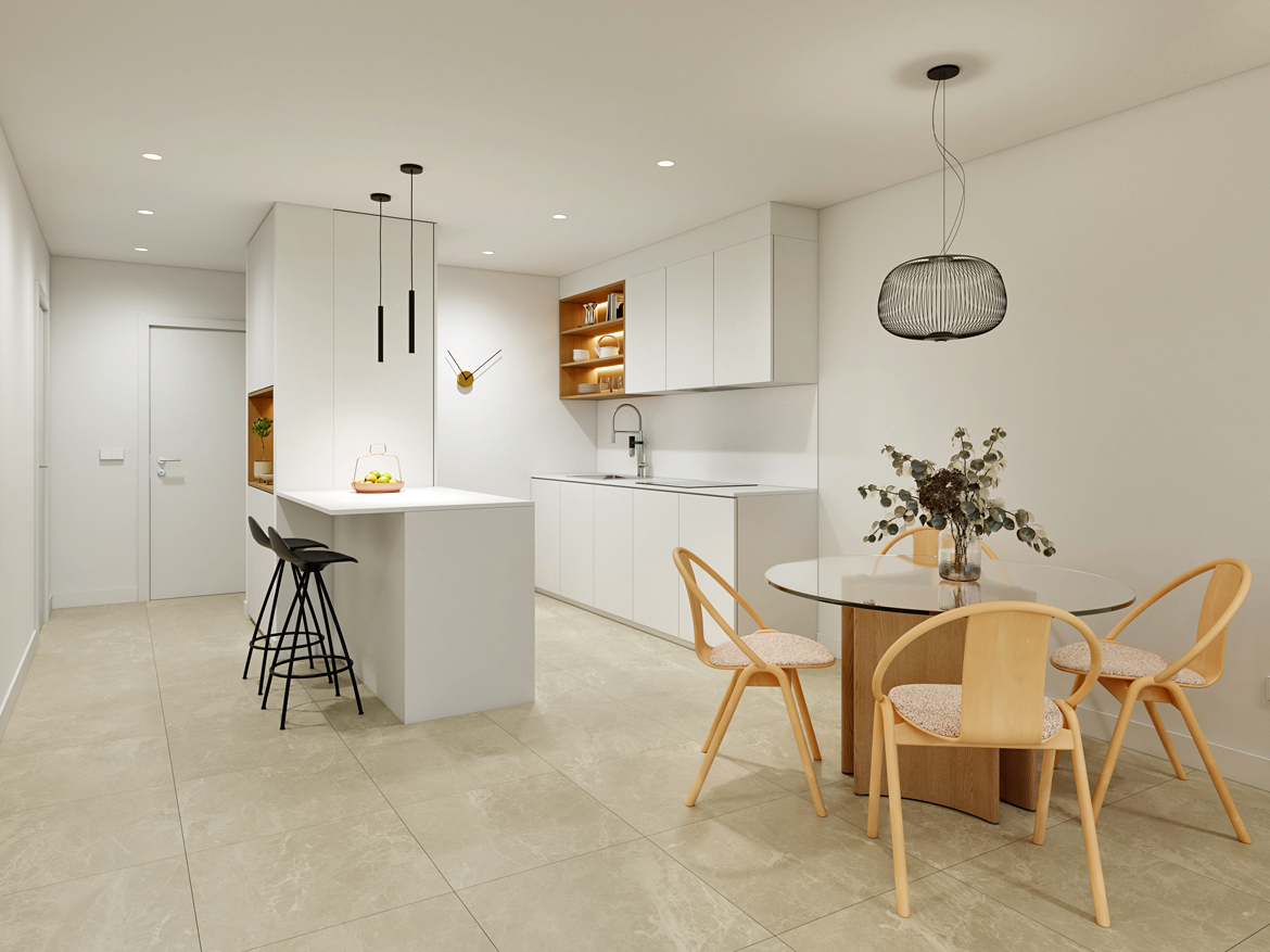 Appartement in Pilar de la Horadada_BSCresII_slaapkamer_keuken