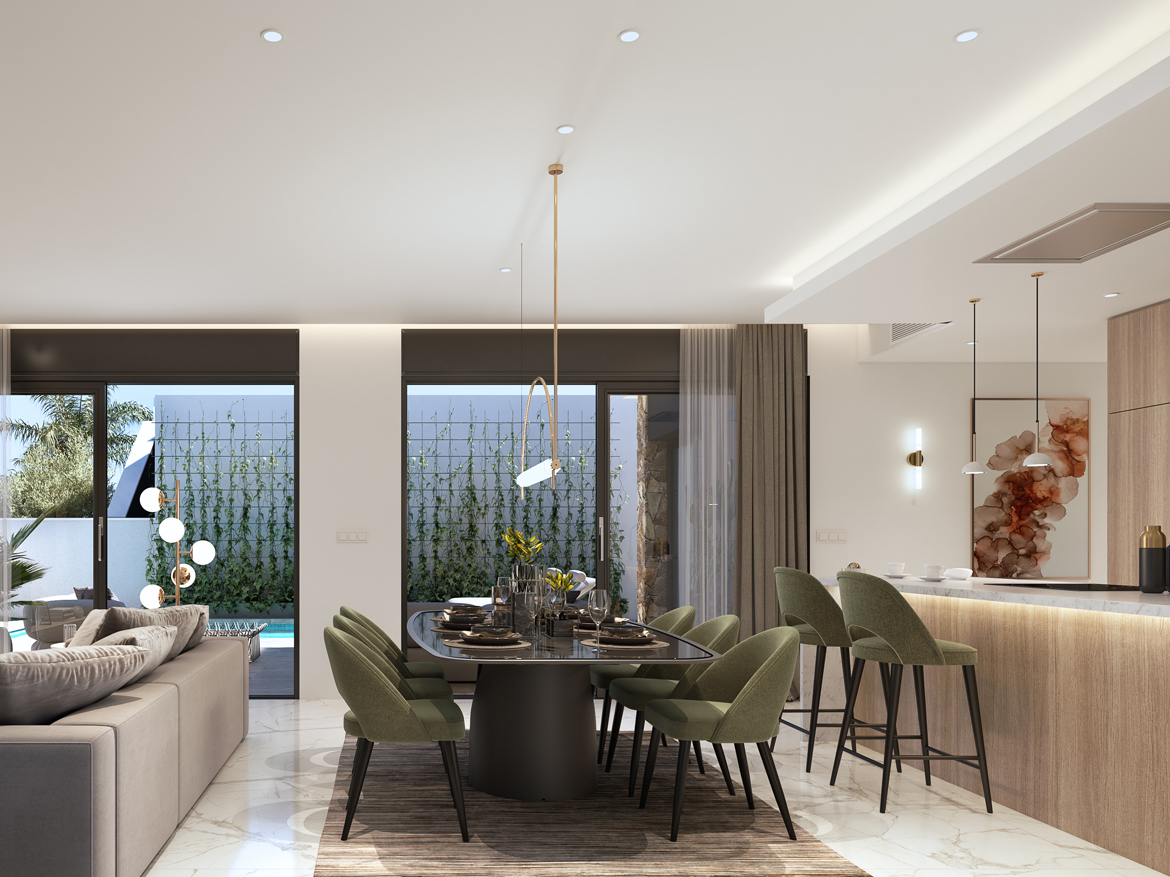 Villa in Ciudad Quesasa_LMBJ_nw_keuken