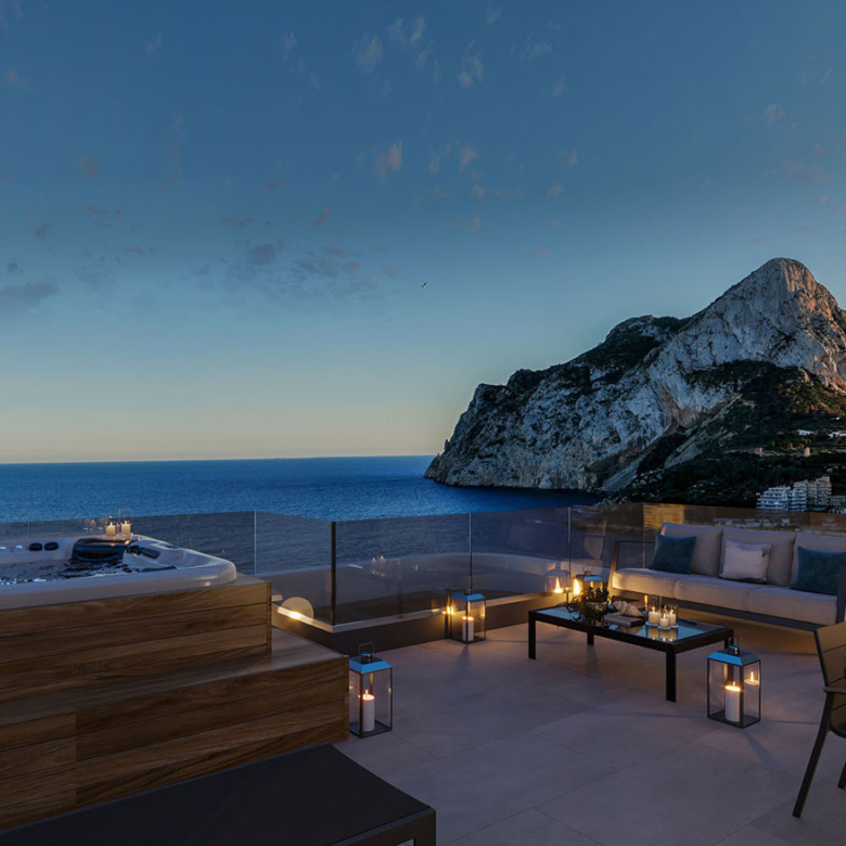 Appartement in Calpe_AZR_terras