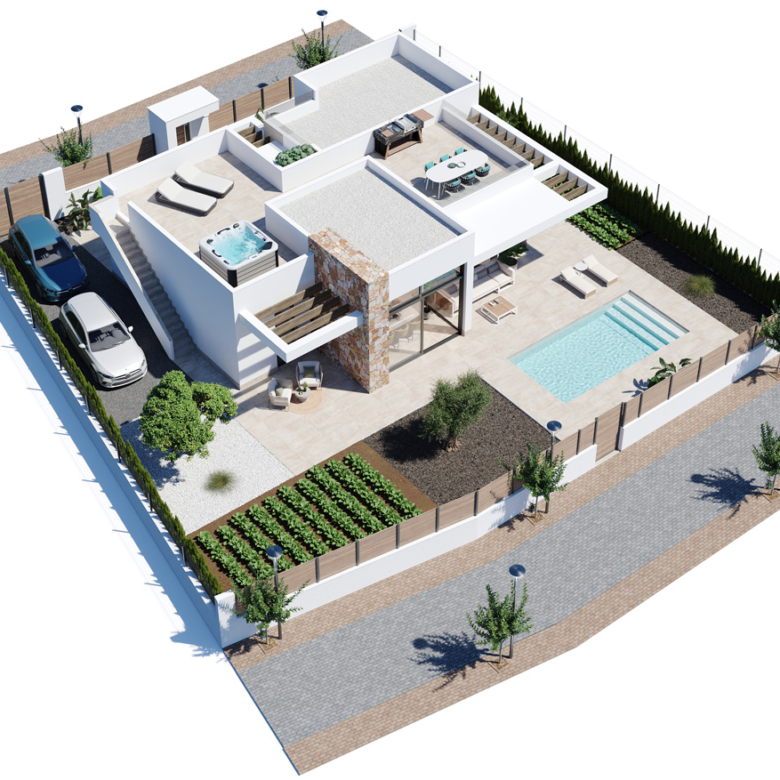 Villa op Hacienda del Alamo_LVL_MR_overzicht