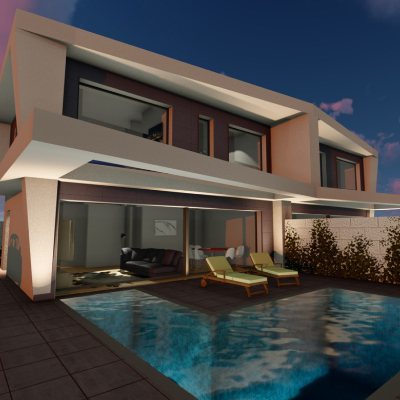Villa in Gran Alacant_MLND_avond