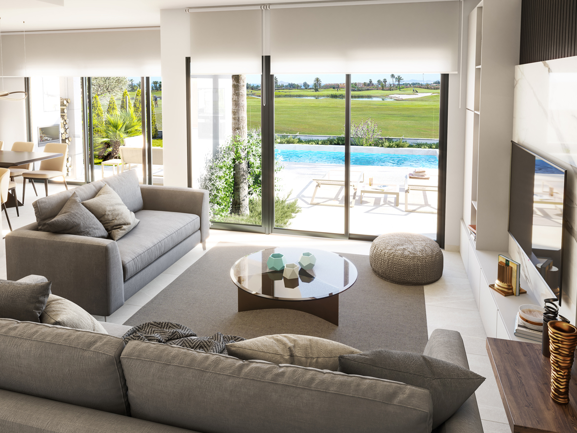La Serena Golf_villa_BMD_woonkamer