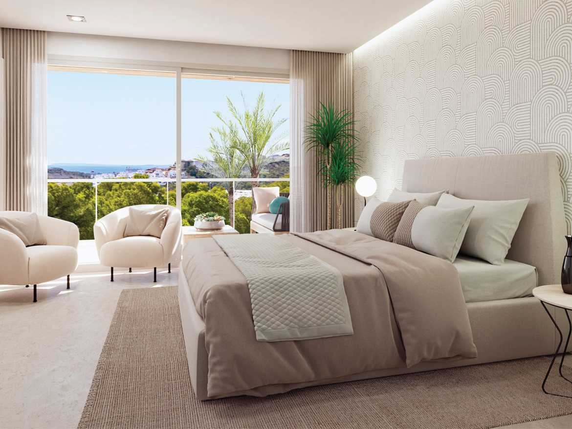 Appartement in Finestrat_ILSM_slaapkamer