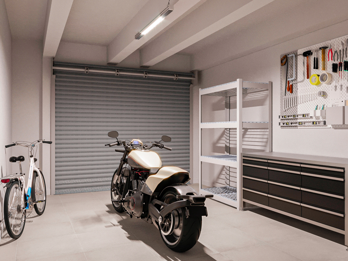 Villa in La Pinilla_TWMCB_garage Villa in La Pinilla_TWMCB_garage