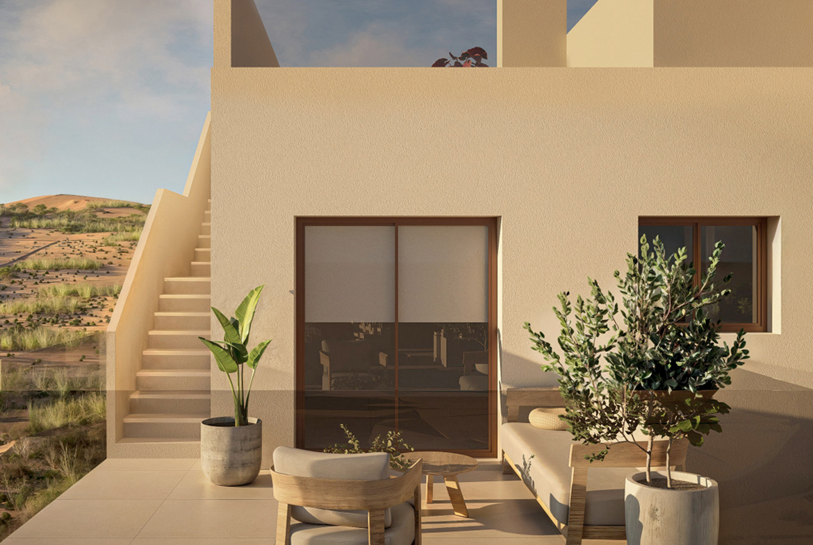Appartement in Corvera_CHR_AER_terras_avond