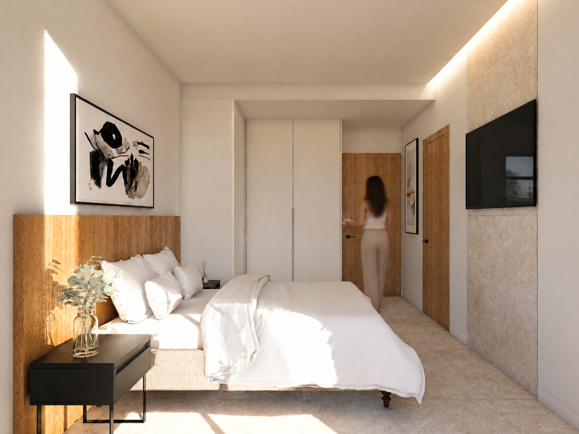 Appartement op Condado de Alhama_ANLKV_3 slk_slaapkamer_01
